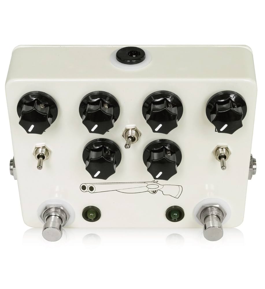 ギター JHS Pedals Double Barrel JHS Pedals Double Barrel V4 Dual Overdrive - Guitar FX Direct
